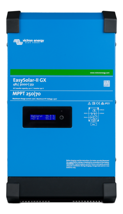 INVERSORES CARGADORES EASY SOLAR MPPT 250/100 GX