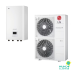 Bomba de calor LG THERMA V HYDROSPLIT MURAL 14 HN1600MC NK1 + HU141MRB.U30