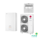 Bomba de calor LG THERMA V SPLIT MURAL R410A monofásica 14 HN1616M.NK5 + HU141MA.U33