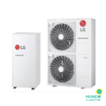 Bomba de calor LG THERMA V SPLIT ALTA TEMPERATURA SPLIT HT 16 HT HN1610H.NK3 + HU161HA.U33