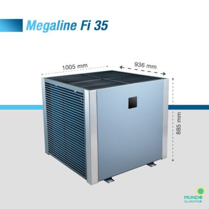 Bomba De Calor Para Piscina Megaline Fi Trifásica | PC-MLP353N