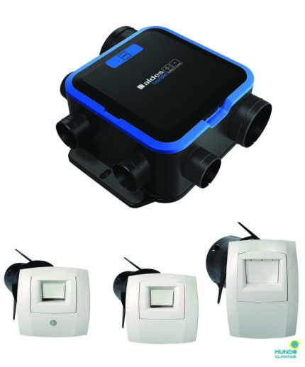 Kit EasyHome Hygro Compact Classic + Bocas Bahia Curve Elec | 11033049