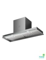 Campana De Encastre 90 Cm Inox Y Cristal | CORO90X