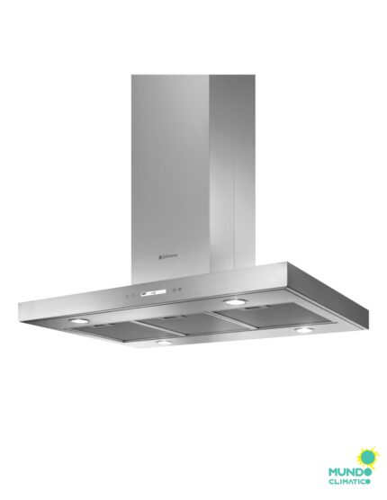 Campana De Isla En Forma De T 90 Cm Inox | AUSTRO90X