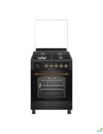 Cocina De Gas Butano 60 Cm Rustica Negra | COCI60BRN